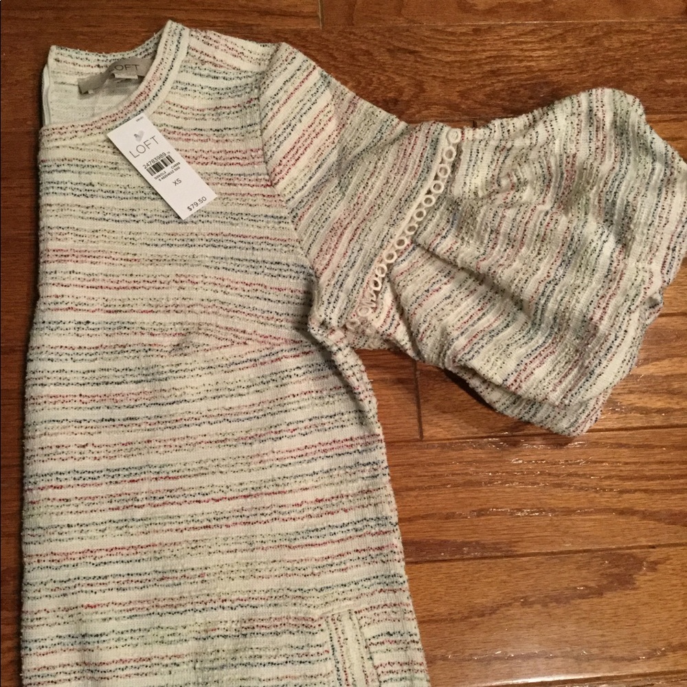 NWT Loft tweed dress